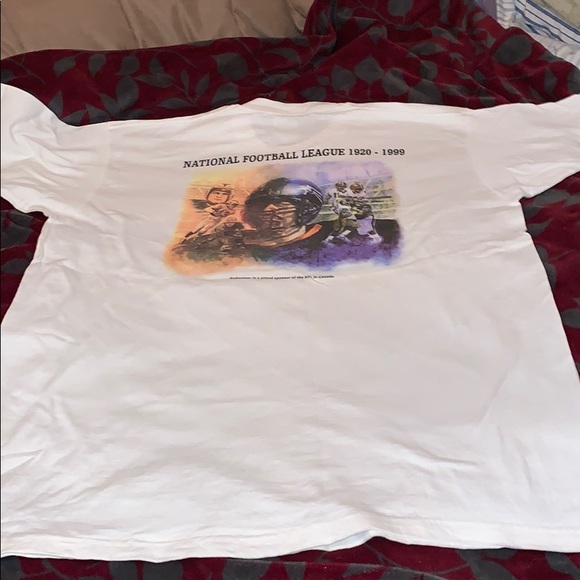 Vintage Budweiser super bowl tee shirt - Picture 4 of 6